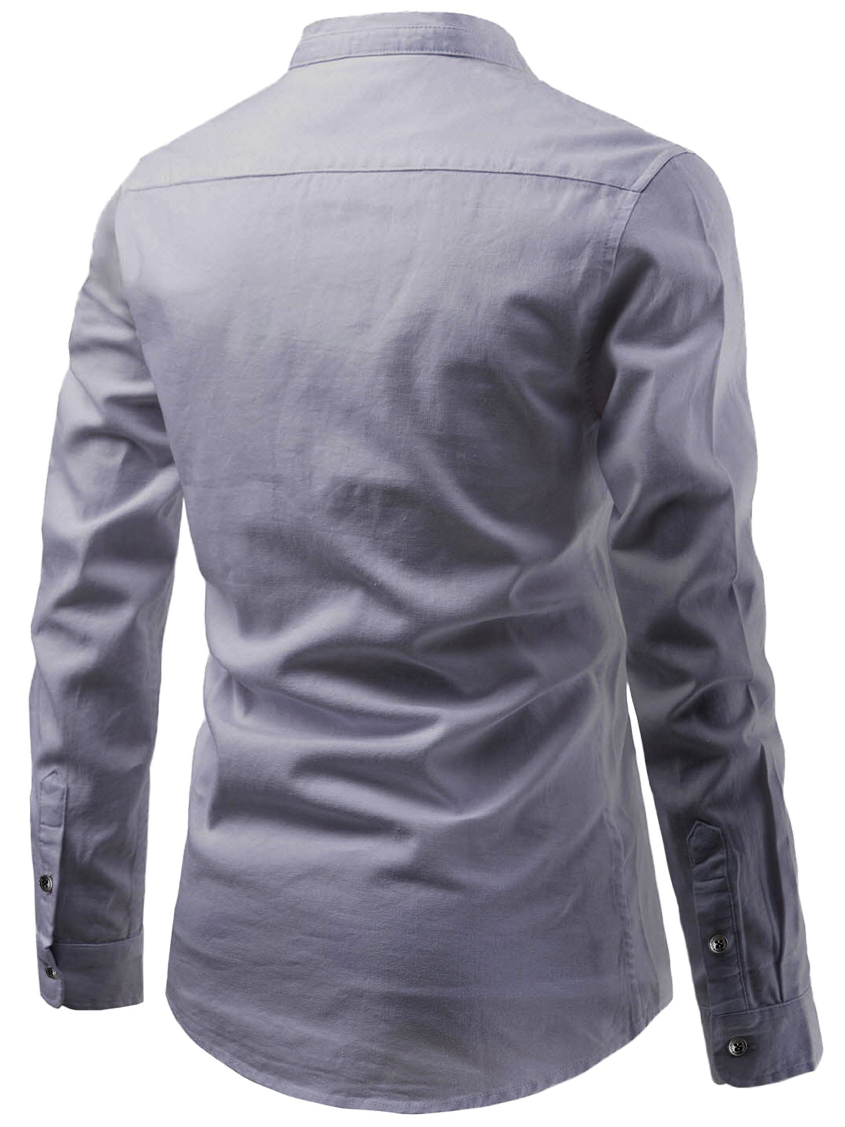 FireFish Men's Slim Fit Double Pocket Beige Color Pure Cotton Short Kurta