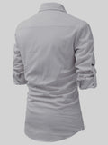 FireFish Men's Slim Fit Dark Teal With White Cotton Short Kurta Pack 2