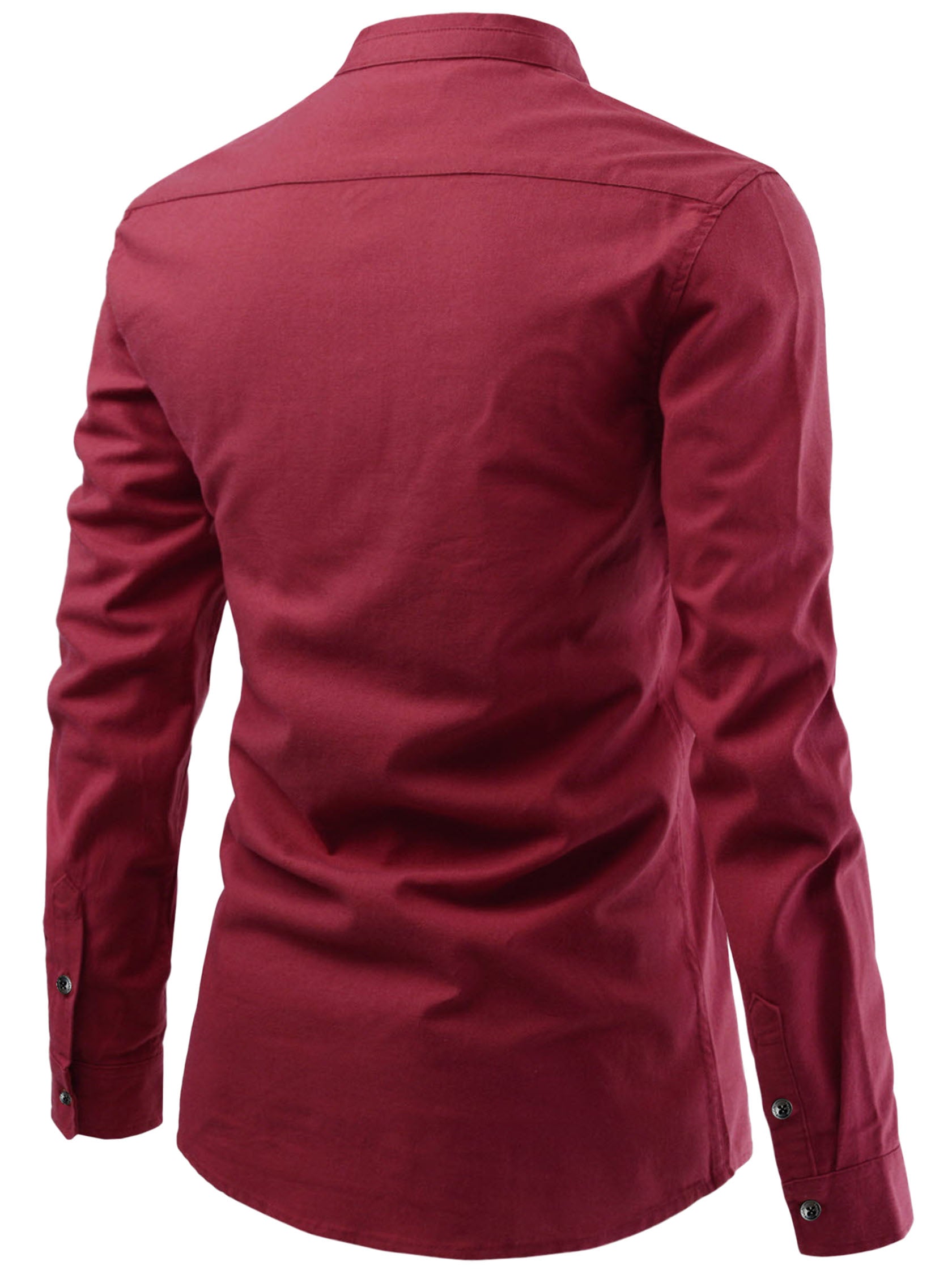 FireFish Men's Slim Fit Double Pocket Beige With Black Cotton Short Kurta Pack 2