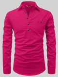 FireFish Men's Slim Fit Light Pista with White Cotton Short Kurta Pack 2