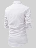 FireFish Men's Slim Fit Dark Teal With White Cotton Short Kurta Pack 2
