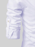 FireFish Men's Slim Fit Grey with White Color Cotton Short Kurta Pack 2