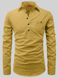 FireFish Men's Slim Fit Light Pista with White Cotton Short Kurta Pack 2